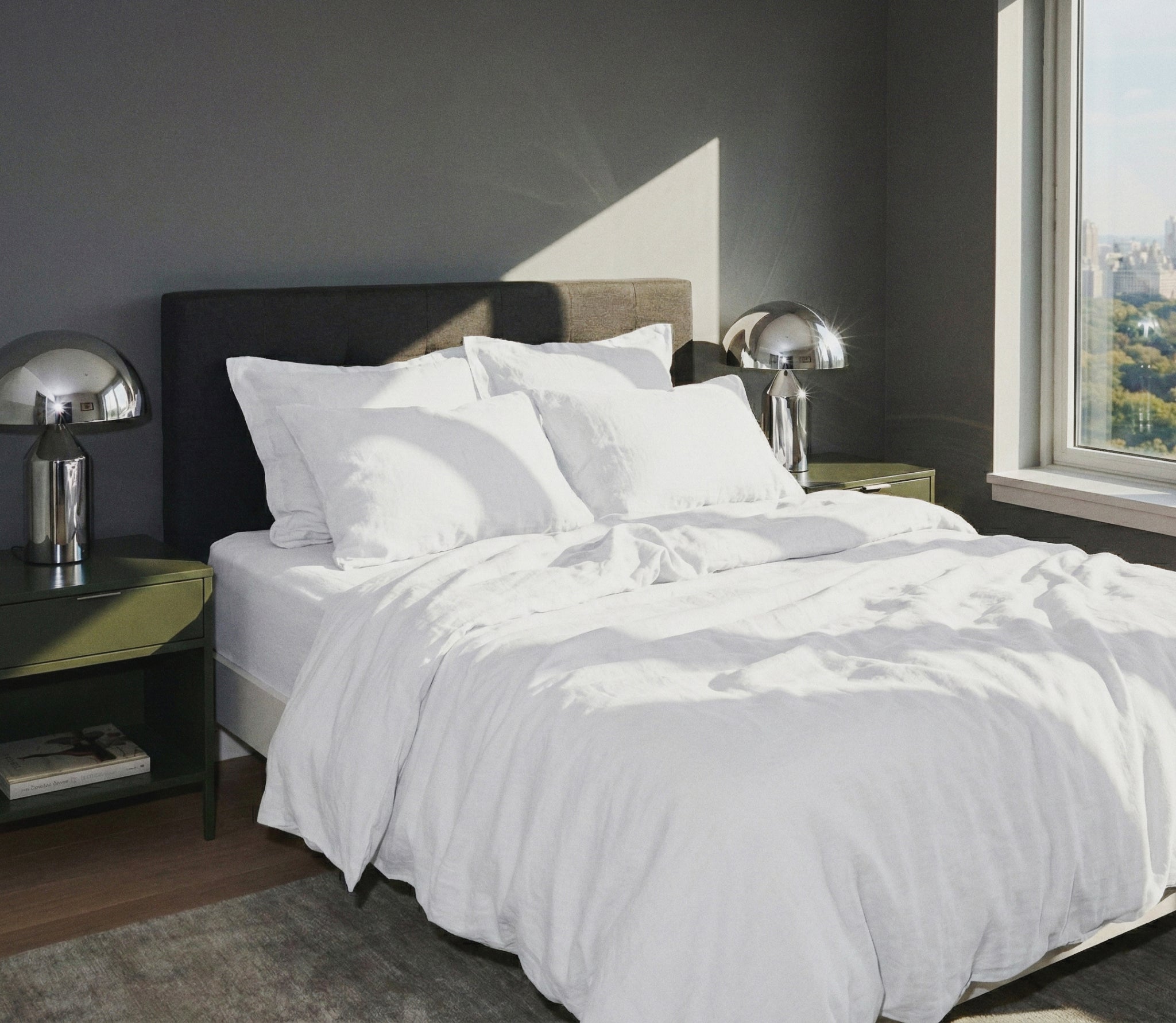Heritage Linen Sheet Set – Snowe