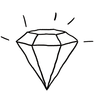diamond icon high quality