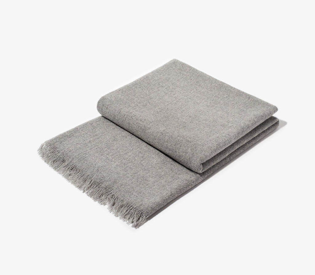 Eco Cashmere Throw – Snowe