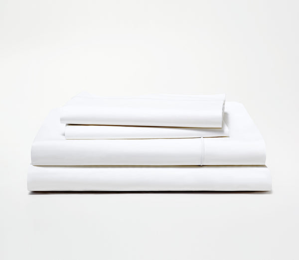 Percale Sheet Sets: King, Queen & Full-Size | Snowe