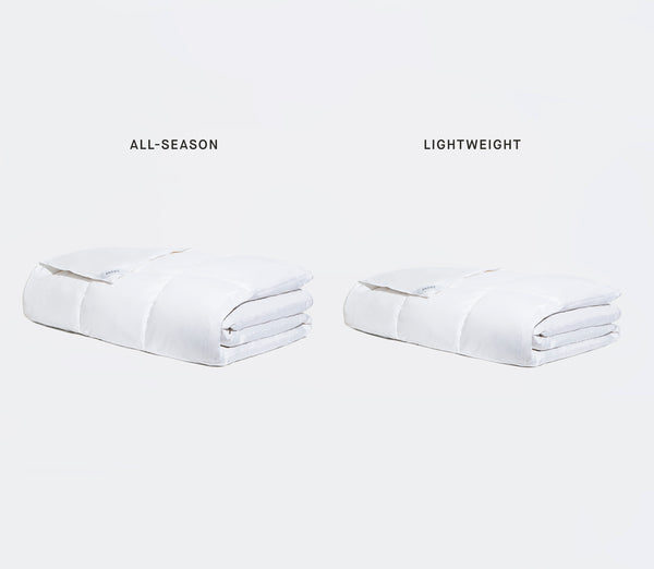 Down Comforter Duvet Insert Lightweight & AllSeason Snowe